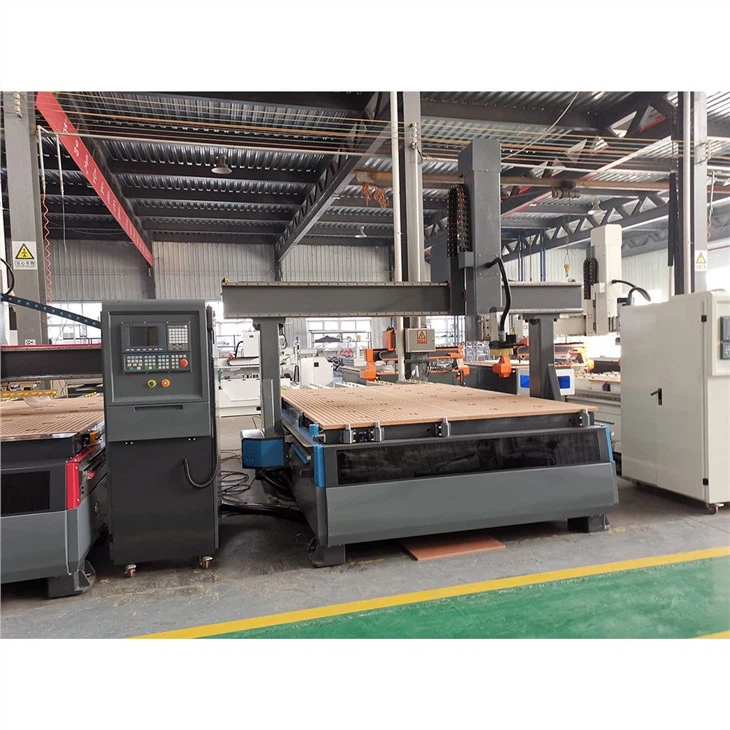 4 Axis Swing Head Cnc Router Machine